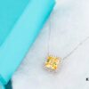 Tiffany Yellow Diamond Pendant Necklace