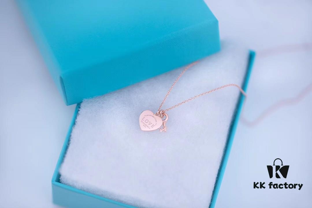 Tiffany & Co. Love Heart Lock Necklace