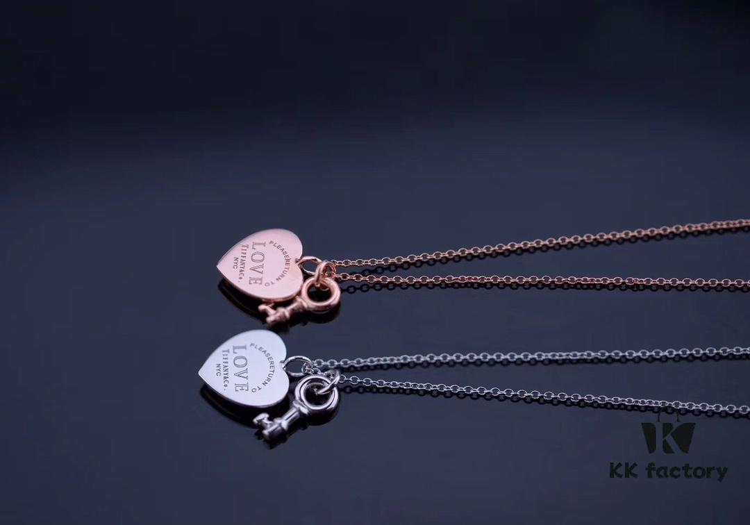 Tiffany & Co. Love Heart Lock Necklace