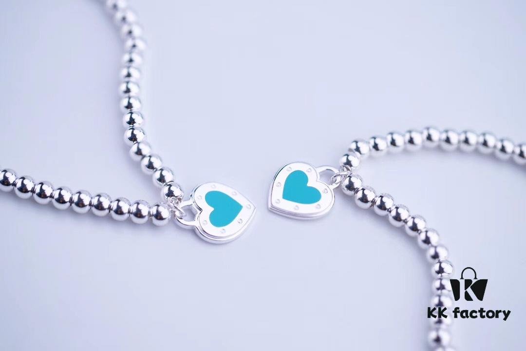 Tiffany Enamel Heart Bracelet 2019 - Exclusive Counter Release, Newest Sterling Silver Design