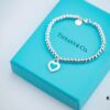 Tiffany Enamel Heart Bracelet 2019 - Exclusive Counter Release, Newest Sterling Silver Design