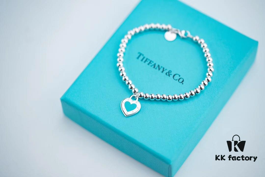 Tiffany Enamel Heart Bracelet 2019 - Exclusive Counter Release, Newest Sterling Silver Design