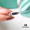 Tiffany Couple Ring 💍 T Classic 1837 Diamond 💎 Minimalist Luxury Style, High-End Custom Original 925 Sterling Silver Inlaid Ring, Authentic Counter Design, Size 6–8, Available as Couple Set!