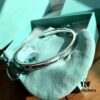 Tiffany & Co 1837 Collection 925 Sterling Silver Narrow Cuff Bracelet