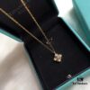 Tiffany & Co. Schlumberger Series Cross Four-Diamond Necklace, Minimalist and Versatile