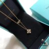 Tiffany & Co. Schlumberger Series Cross Four-Diamond Necklace, Minimalist and Versatile