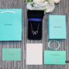 New Arrival! Tiffany & Co. Full Diamond Bow Necklace - Imported High-Carbon Diamond Version, 925 Sterling Silver Plated with White Gold
