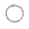 Tiffany Silver U-Shaped Clasp Women's Bracelet, Sterling Silver