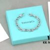 Tiffany Silver U-Shaped Clasp Women's Bracelet, Sterling Silver