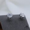 Classic Six-Prong Moissanite Stud Earrings