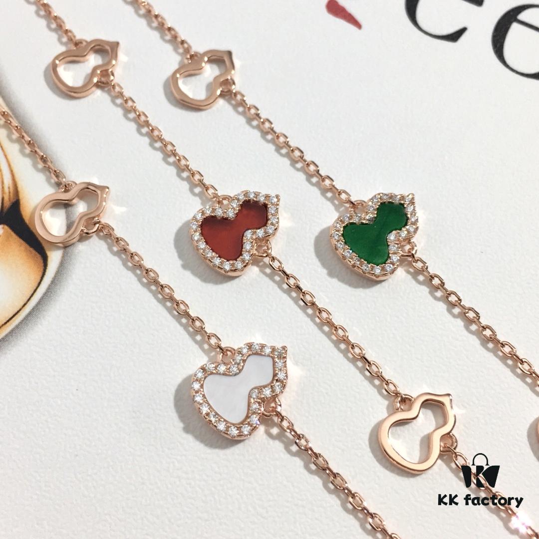 Kylin Gourd Bracelet! WULU Series, Petite Bracelet! 'Gourd' Sounds Like 'Good Fortune and Prosperity' in Chinese, Symbolizing Blessings! Upgraded Version with High-Quality Craftsmanship!