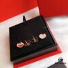 Qeelin Yu Yi Collection Lucky Lock Stud Earrings Inspired by Traditional Chinese Lock Pendants
