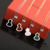 Qeelin Wulu Jade Double Gourd Necklace