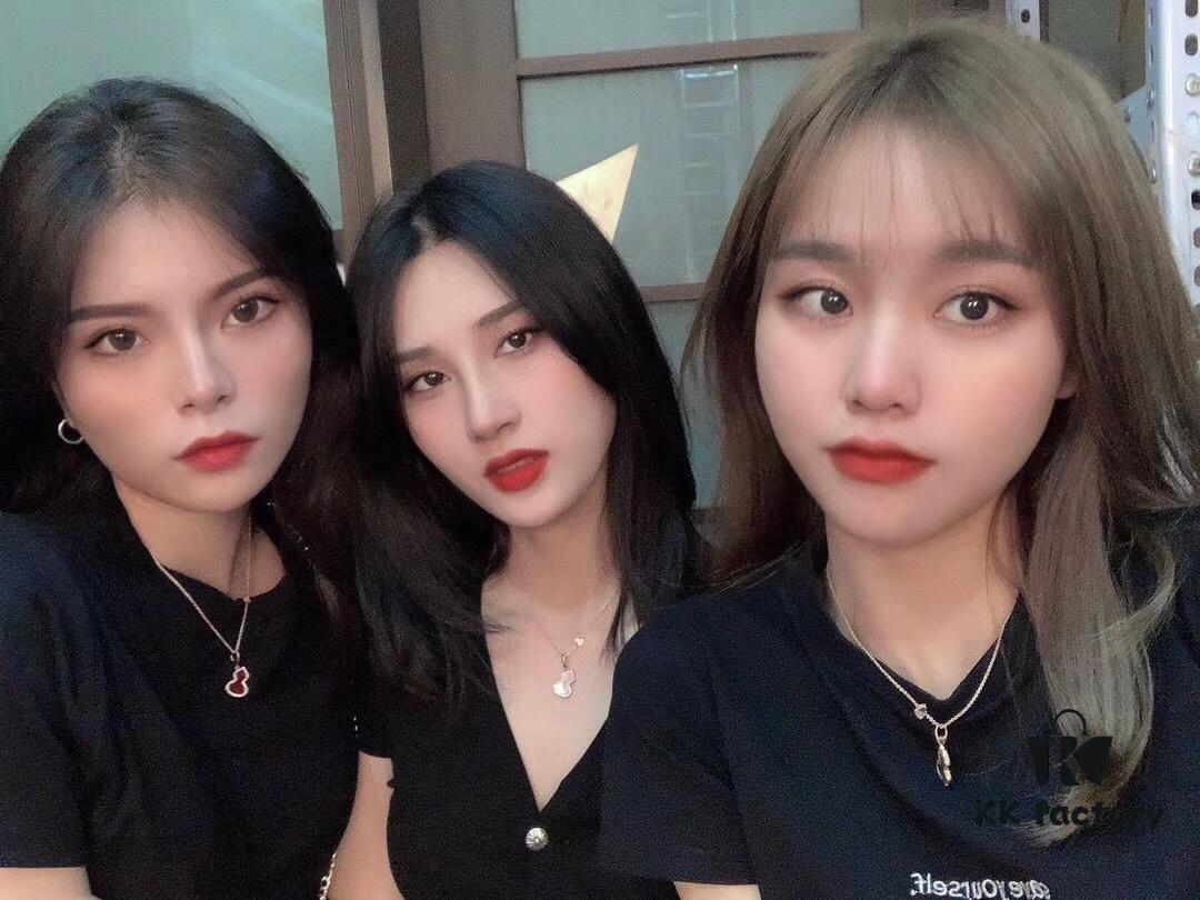 Official Counter Synchronized Luxury Qeelin Jewelry Gourd Necklace, Celebrity Style, Symbolizing Fortune and Prosperity, High-End Custom S925 Silver with Rose Gold Plating, Premium Texture, 45cm Adjustable Chain, Rose Gold, Extremely Stylish and Versatile