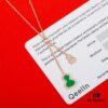 Qeeli@ Kirin Gourd Jewelry Combines Chinese Elements with Modern Design, Red Agate in Wulu Shape Resembles Brilliant Red Leaves and Blooming Flowers, Adorned for Spring Blessings, Crafted in 925 Sterling Silver
