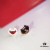 Mini Auspicious Peace Lock Red Agate Set
