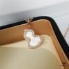 Medium Natural Stone Gourd Necklace ✨ Vermeil High-End Version