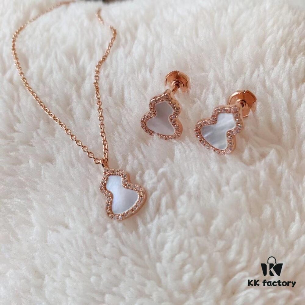 Kirin Gourd Set: Necklace + Stud Earrings = Free Shipping