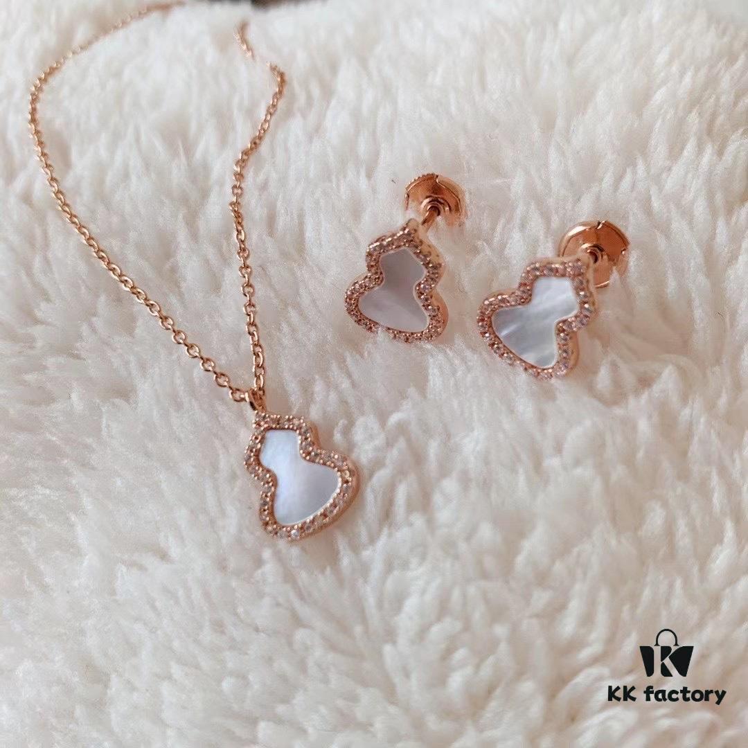 Kirin Gourd Set: Necklace + Stud Earrings = Free Shipping