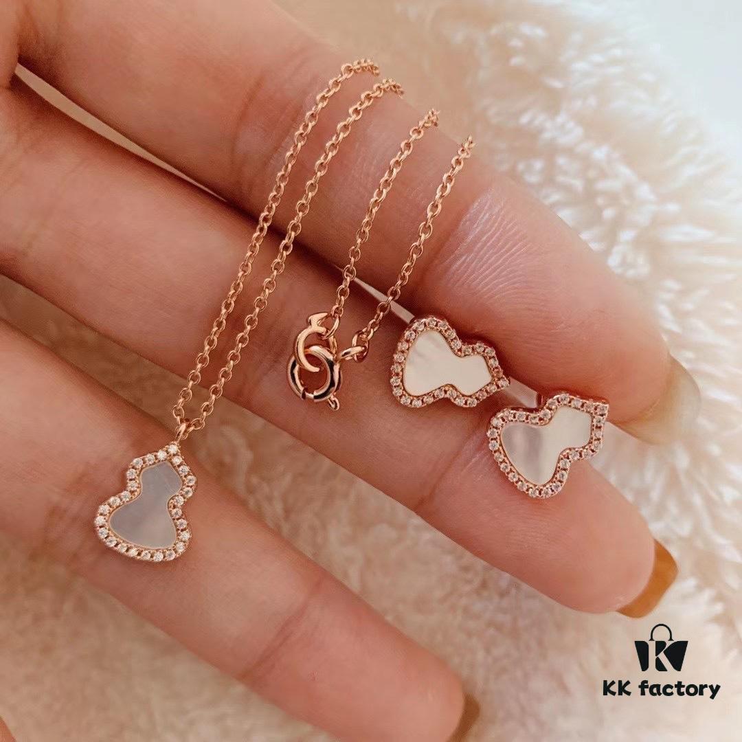 Kirin Gourd Set: Necklace + Stud Earrings = Free Shipping