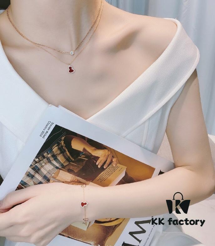 Mini Gourd 'Fu Lu' Bracelet and Necklace – Symbol of Good Fortune