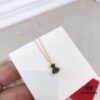 Qeelin Wulu Pendant Necklace – Green, White, Red Agate Pendants with Chinese Cultural Elements and Modern Design