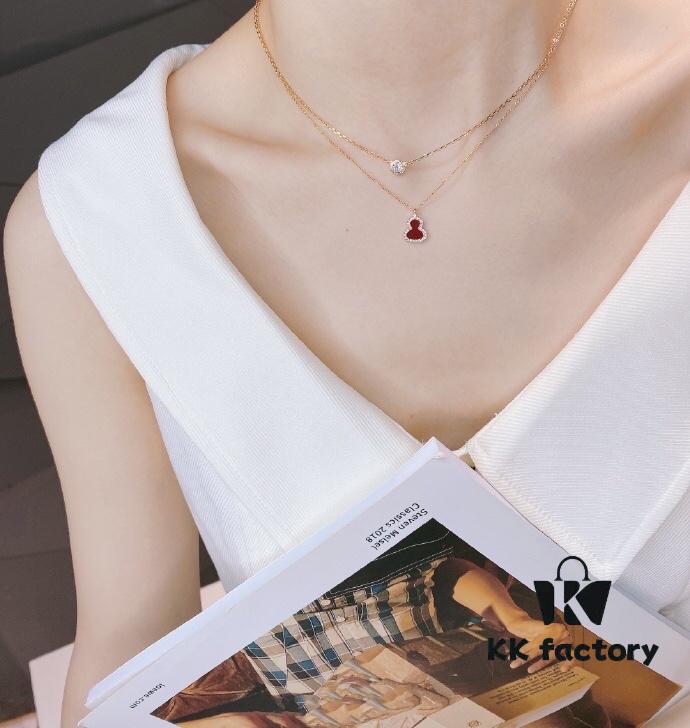 Mini Gourd 'Fu Lu' Bracelet and Necklace – Symbol of Good Fortune