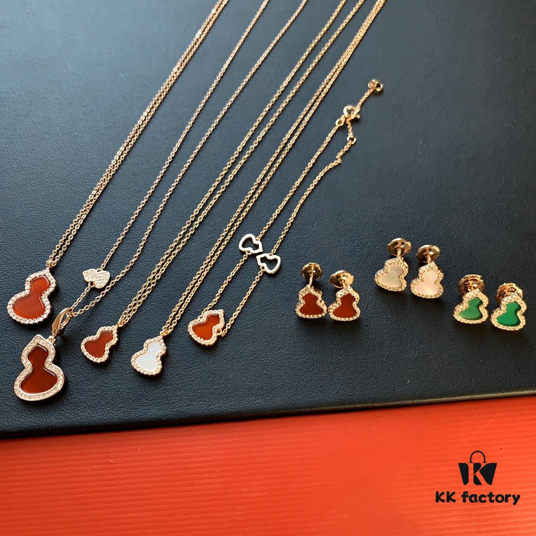 Bring Good Fortune and Prosperity with the Lucky Gourd - Wear Traditional Chinese Charm in a Stylish, Modern Way