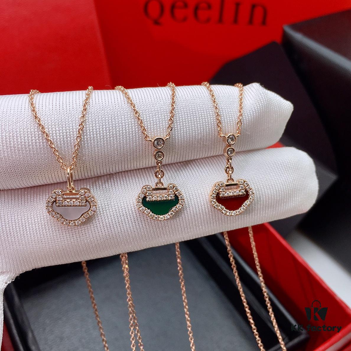 Kirin Auspicious Necklace - Available in Multiple Colors