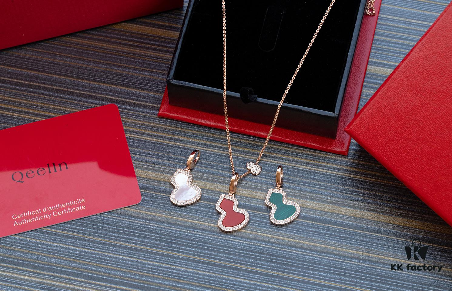 【V Gold Version】Large Kylin Gourd Necklace