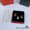 Kirin Gourd Necklace, Stylish and Versatile with Thick Gold Plating, Real Gold Look, Eight-Heart Eight-Arrow High-Carbon Diamond, Small and Exquisite