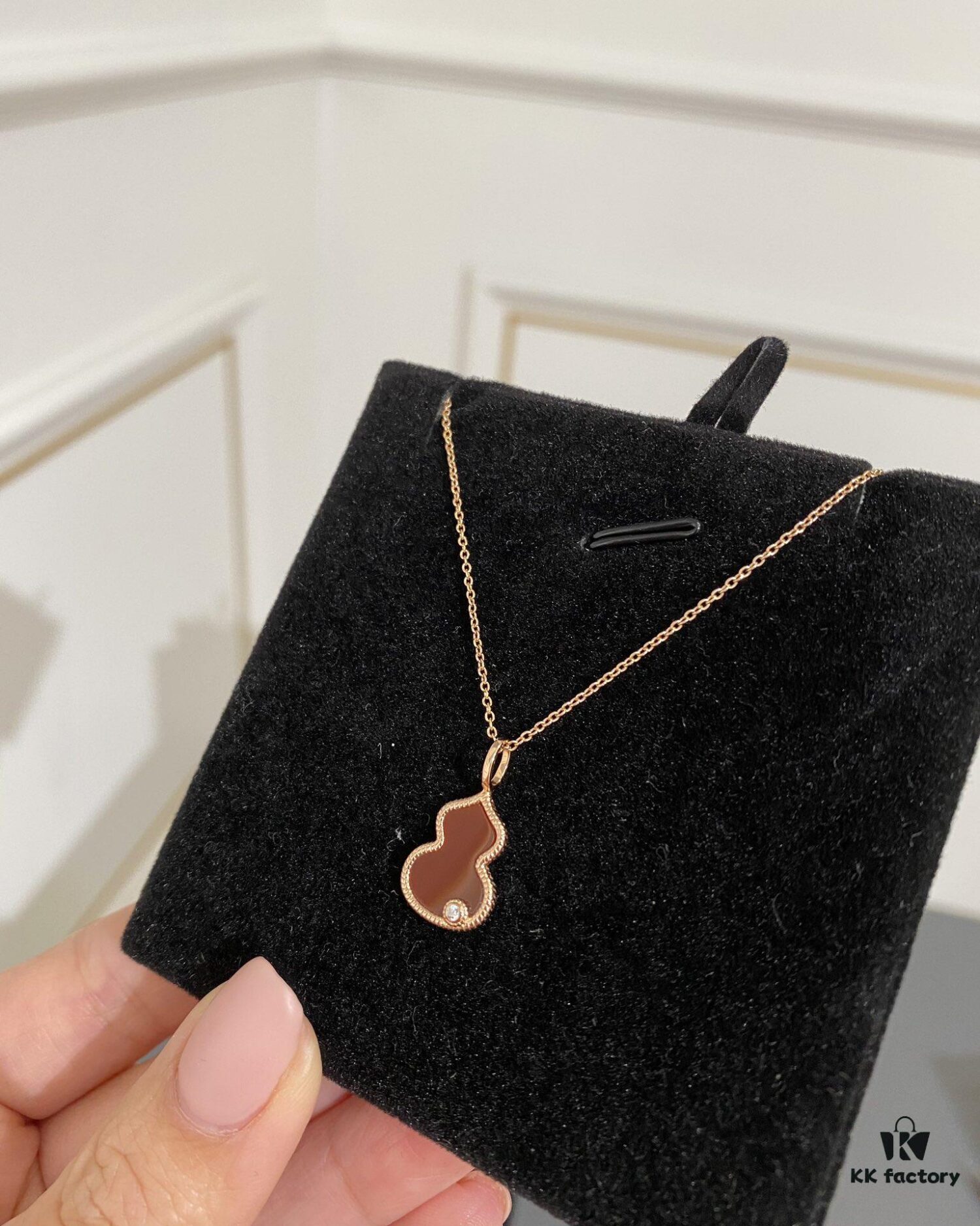 Exceptional! Mr. Bag × Q Limited Edition Collab Necklace with Pendant and Red String