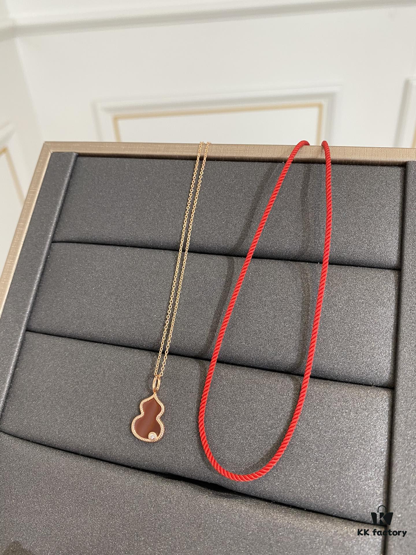 Exceptional! Mr. Bag × Q Limited Edition Collab Necklace with Pendant and Red String