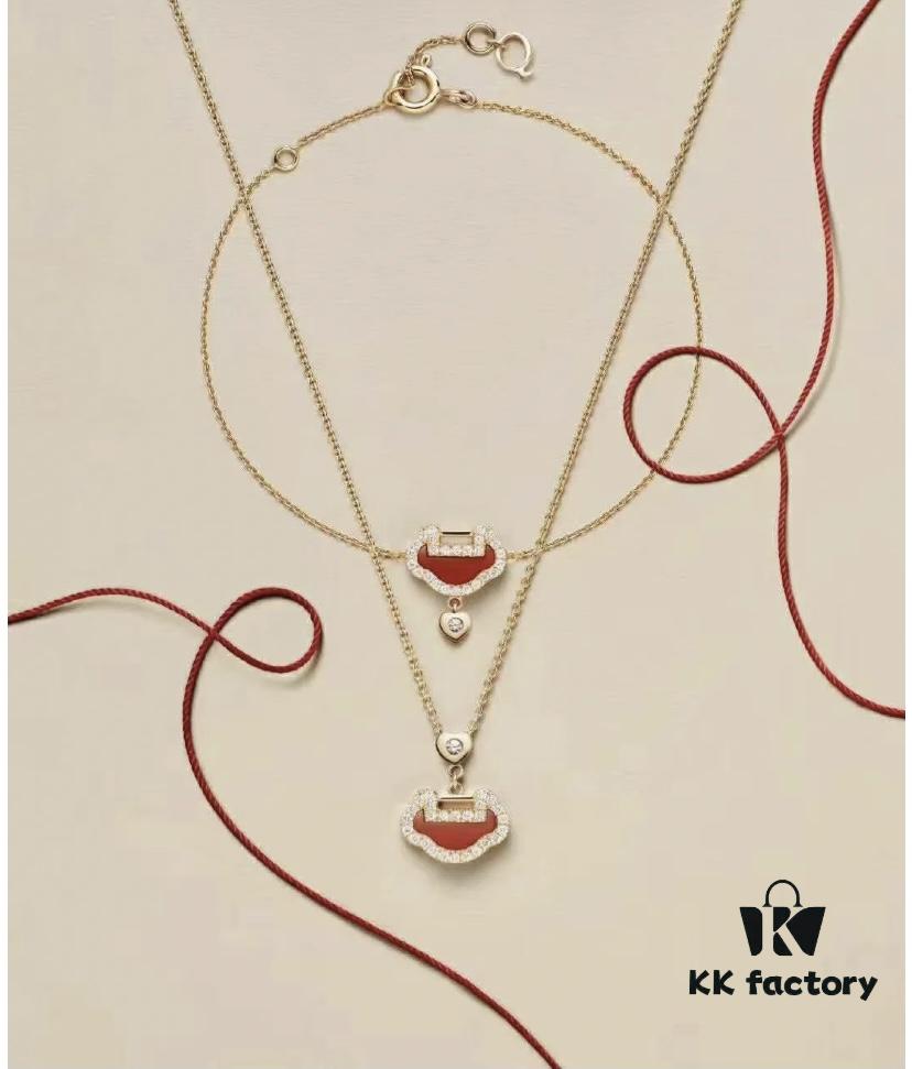 V-Gold Plated Mimi Gold ✨ Mini Kirin Ruyi Necklace ✨ A Unique Blend of Fashion and Tradition