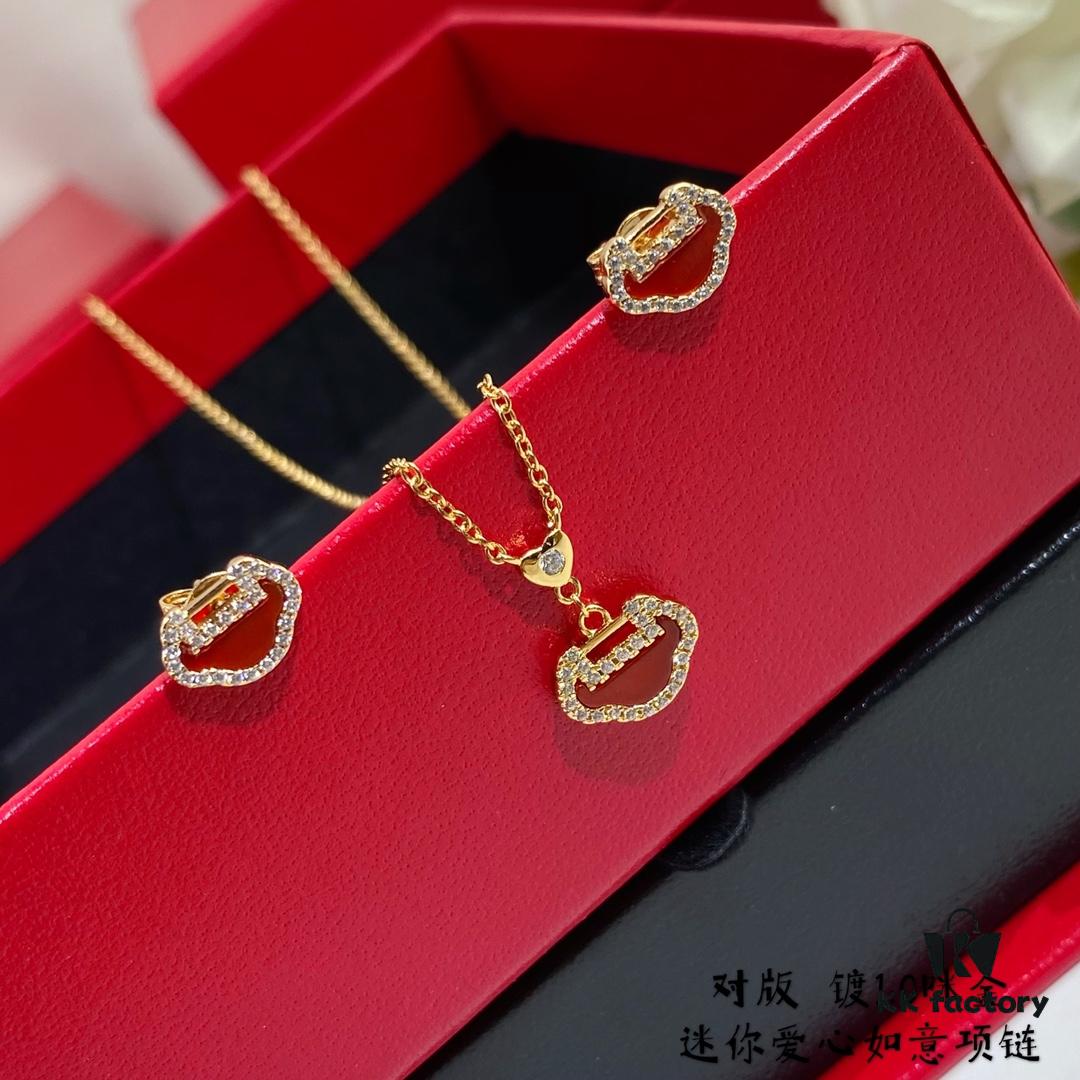 V-Gold Plated Mimi Gold ✨ Mini Kirin Ruyi Necklace ✨ A Unique Blend of Fashion and Tradition