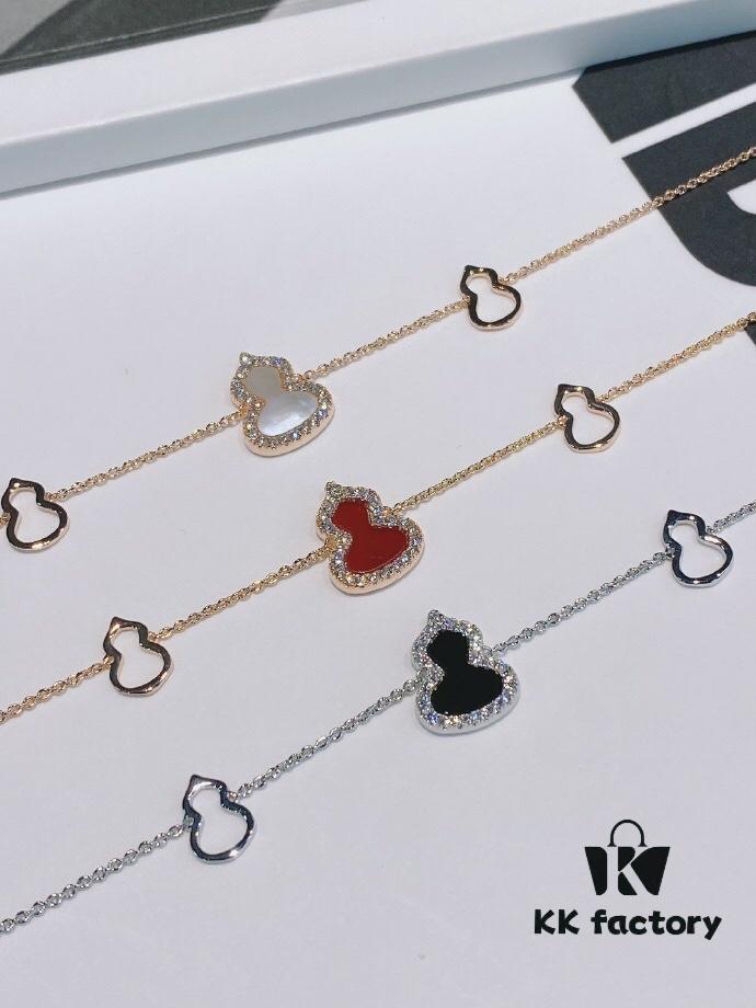 Mini Gourd 'Fu Lu' Bracelet and Necklace – Symbol of Good Fortune, Now in Delicate Small Size