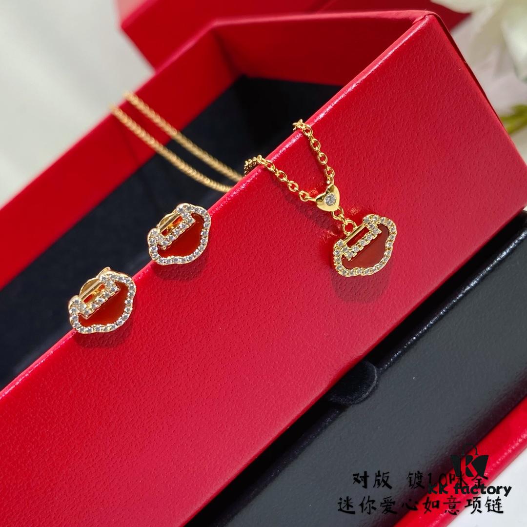 V-Gold Plated Mimi Gold ✨ Mini Kirin Ruyi Necklace ✨ A Unique Blend of Fashion and Tradition