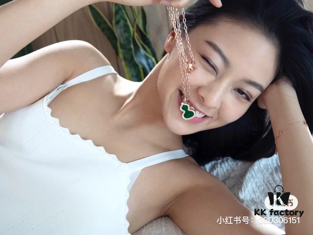 Qeeli* Kirin Medium Gourd Full Diamond Necklace ✨