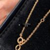 New Arrival Qeeli* Double Gourd Full Diamond Pendant Necklace, Rose Gold/Silver