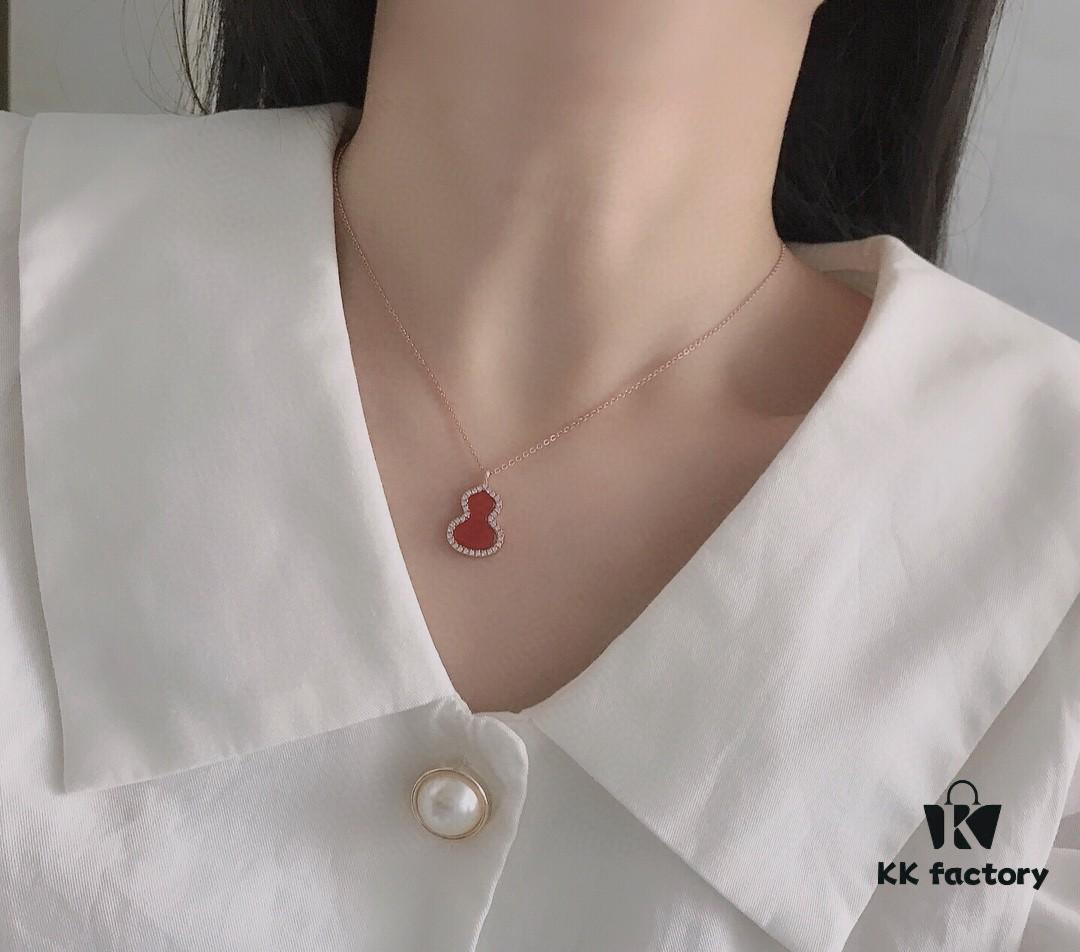 Kirin Gourd Set: Necklace, Bracelet, and Stud Earrings Available