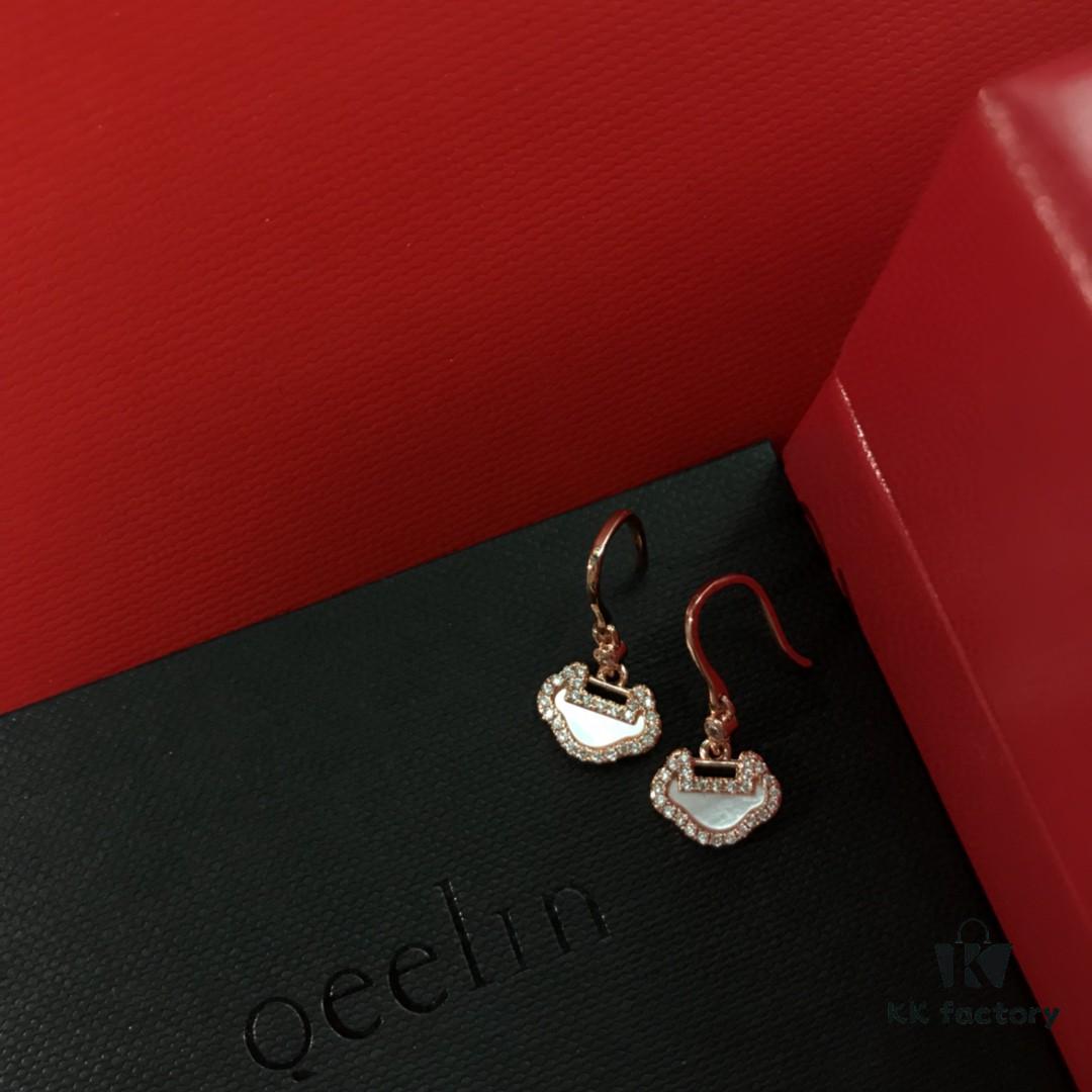 Kirin Gourd Set: Necklace, Bracelet, and Stud Earrings Available