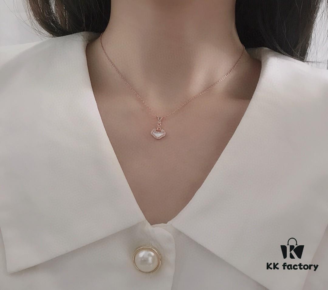 Kirin Gourd Set: Necklace, Bracelet, and Stud Earrings Available