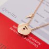 Kirin Qixi Little Pink Lock Necklace