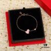 Kirin 520 Limited Edition Pink Opal Gourd Bracelet, Sweet and Adorable Valentine's Day Jewelry with Touch of Love and Gentle Elegance