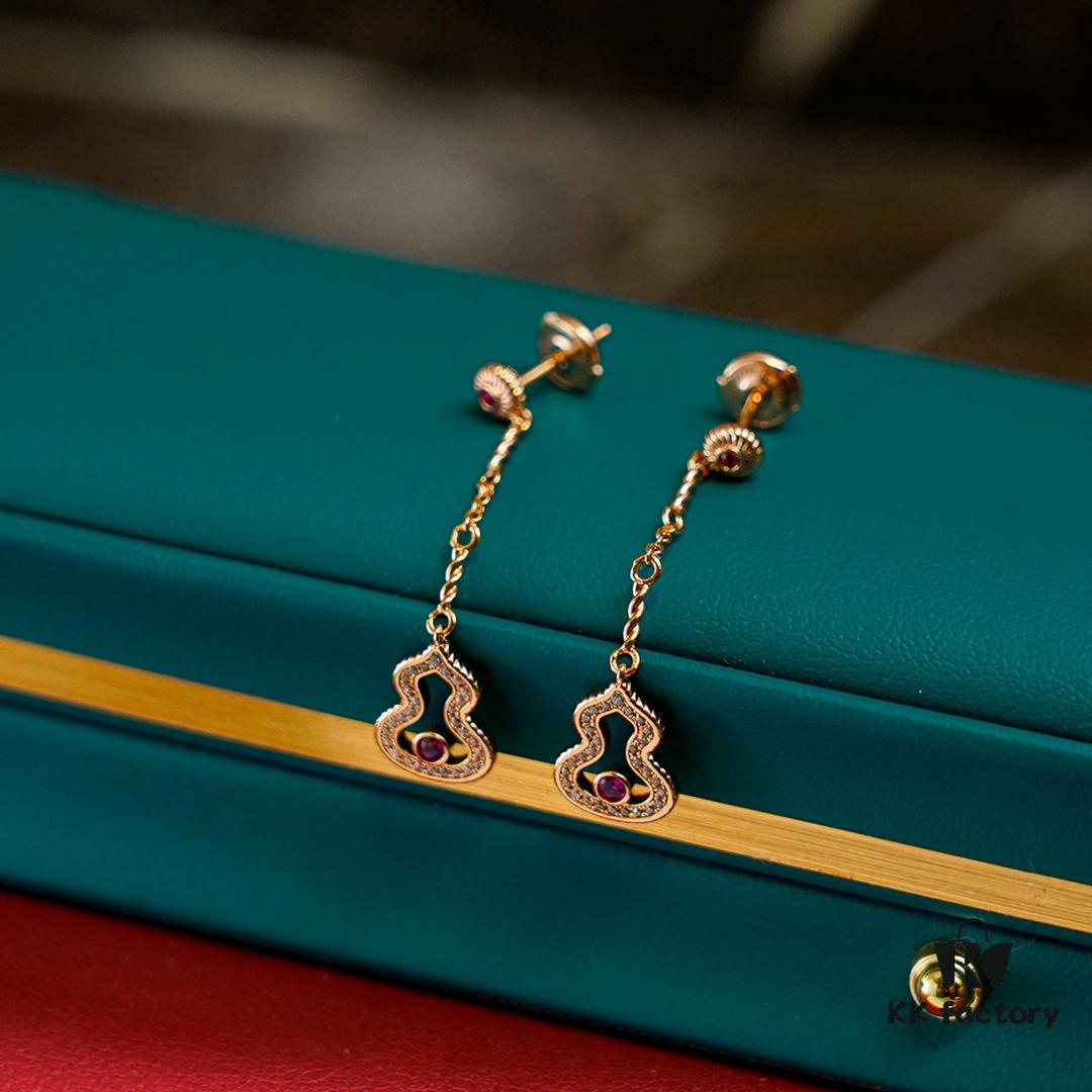 Can't Help Myself Series | Wulu Gourd Long Pendant Earrings