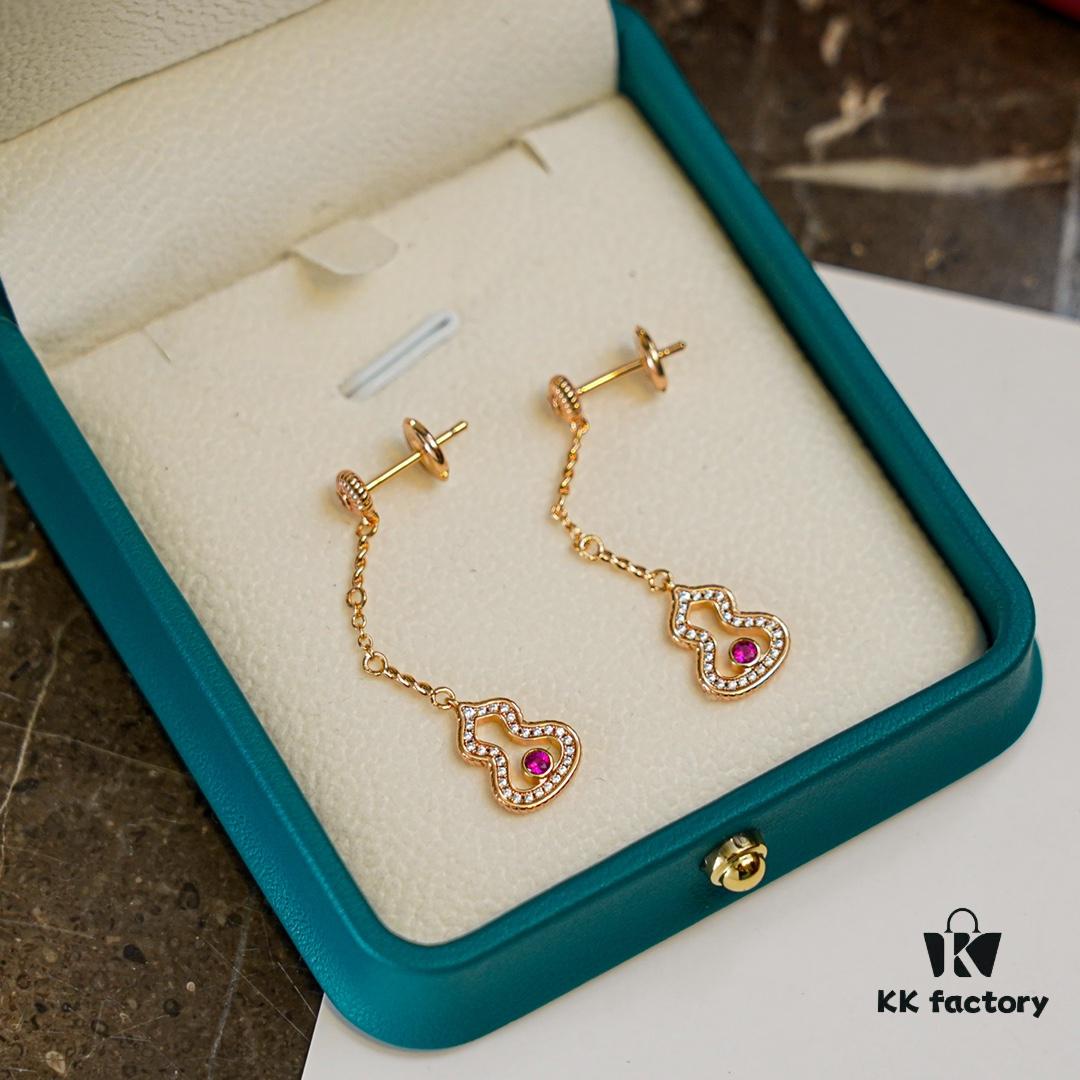 Can't Help Myself Series | Wulu Gourd Long Pendant Earrings