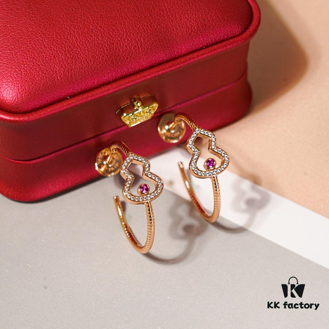 Can't Help Myself Series | Kirin Wulu Gourd Earrings Large