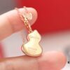 Qeelin Wulu Rose Gold Gourd Necklace