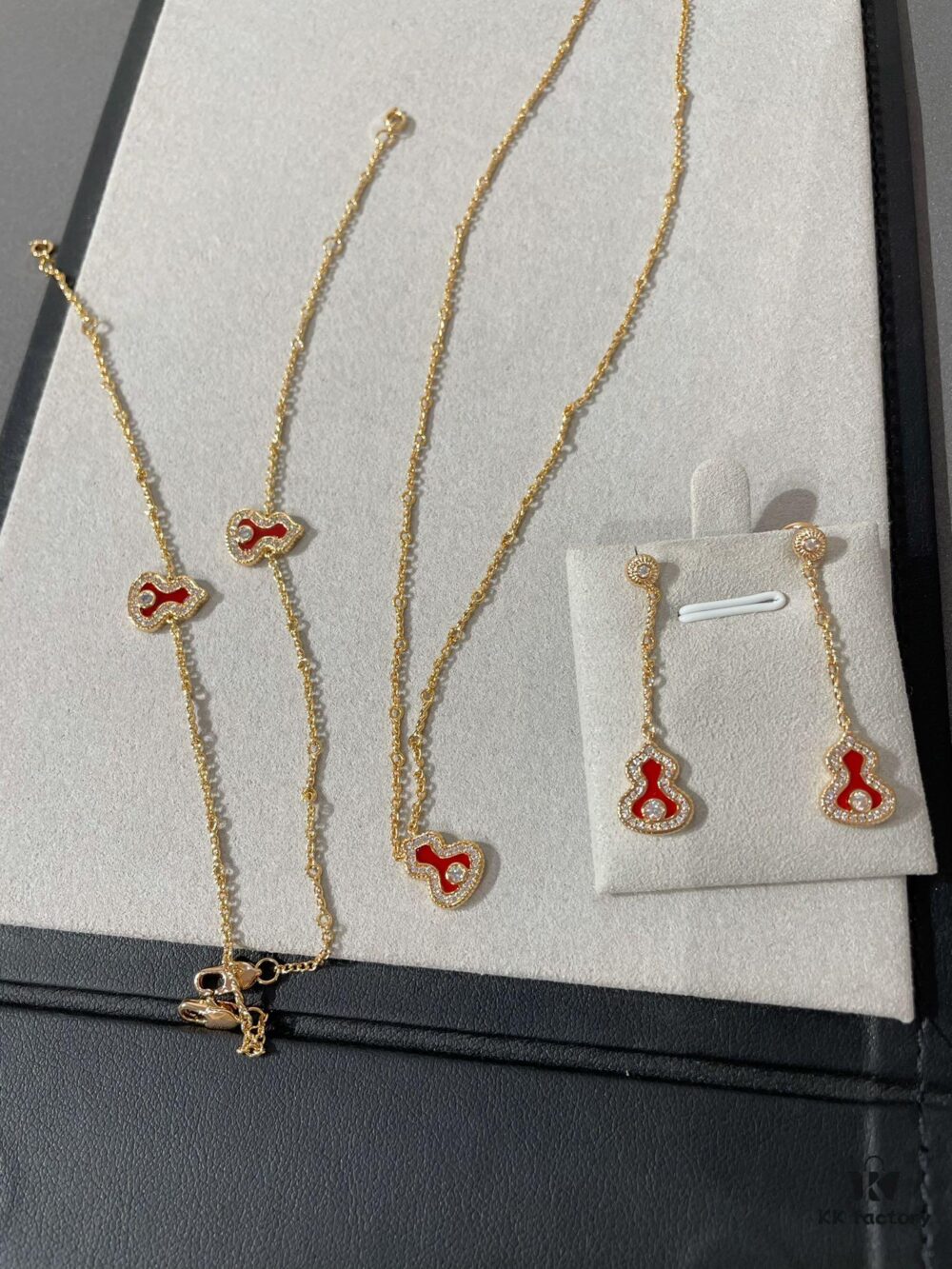 Lucky Red New Year • Qilin Wulu Mini Gourd Pendant (In Stock, Logo Complete)