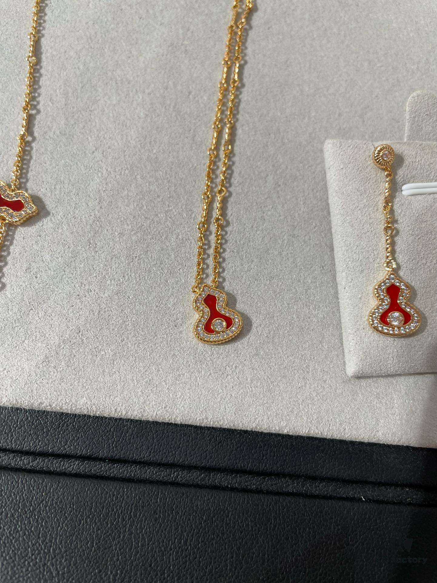 Lucky Red New Year • Qilin Wulu Mini Gourd Pendant (In Stock, Logo Complete)